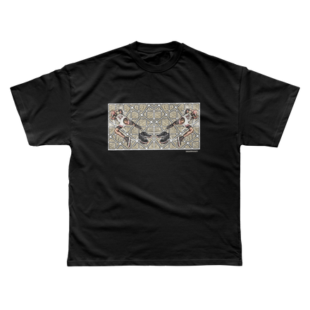 96' W Tee - Black
