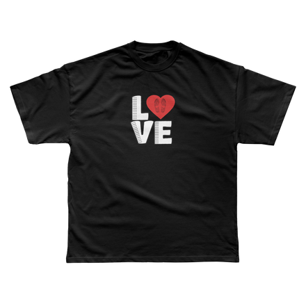 Sneaker Love Tee -Black