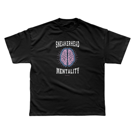 Sneakerhead Mentality Tee - Black